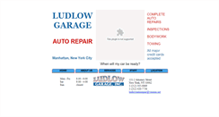 Desktop Screenshot of ludlowgarageautorepair.com